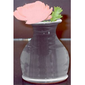 Bloomers Mini Bud Vase. Minimum of 10. Grey.